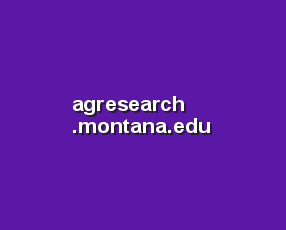 agresearch.montana.edu